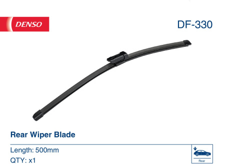 Задняя щетка стеклоочистителя Denso Flat Rear DF-330